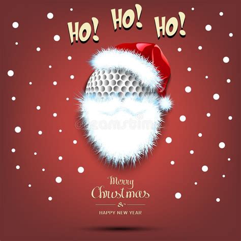 Santa Golf Ball Stock Illustrations Santa Golf Ball Stock