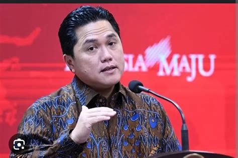 Erick Thohir Sebut Bumn Yang Terdampak Pada Bahan Baku Impor Agar