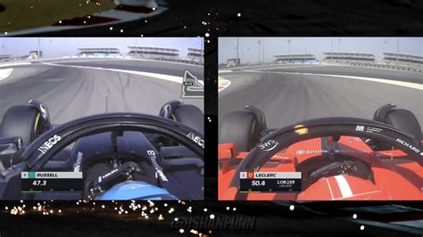 Mercedes W14 And Ferrari SF 23 Onboard Comparison YouTube