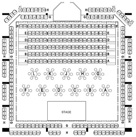 Sydney Opera House Studio Seating Chart - Ponasa