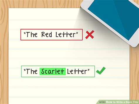 How To Write A Book Title 13 Steps With Pictures Wikihow