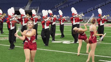 Lamar University Marching Band Exhibition At 2017 Texas Uil State