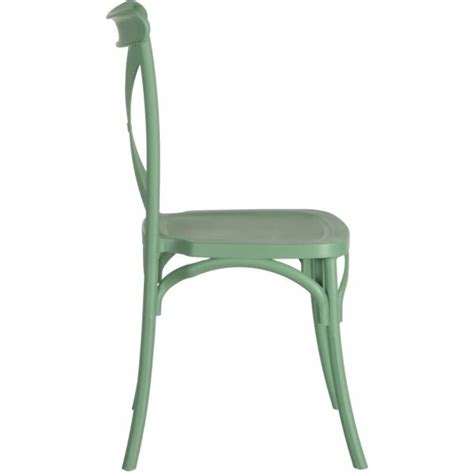 Silla Verde Menta Polipropileno X X Cm