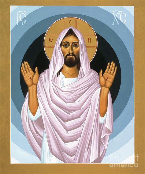 The Risen Christ 014 Painting By William Hart Mcnichols Pixels