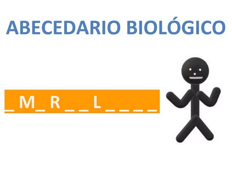 ABECEDARIO BIOLÓGICO EMBRIOLOGÍA pptx