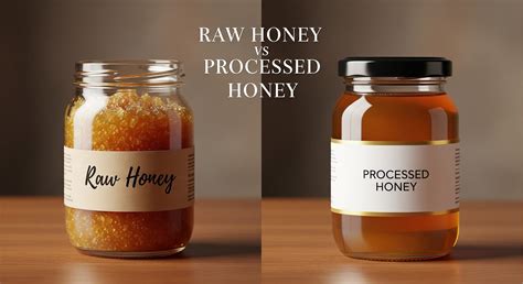raw honey  filtered honey real differences