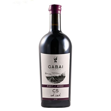 Vin Rosu Sec CS Oak Cask Cabernet Sauvignon Crama Gabai D O C