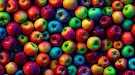 Rainbow Apples