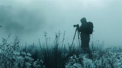 Premium Photo Misty Morning Bliss Photographer Capturing Enchanting