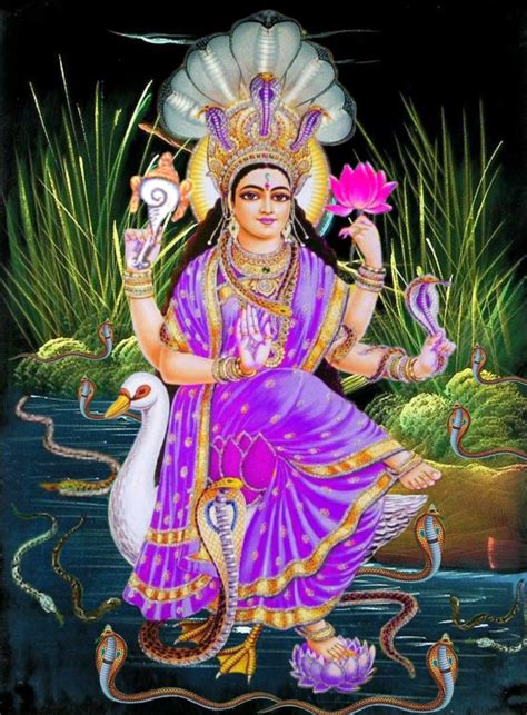 🐍 Maa Manasa Devi 🐍 Animated Love Images Ganesha Art Shiva Hindu