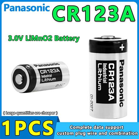 Panasonic Batterie Au Lithium Pour Appareil Photo Num Rique CR123A