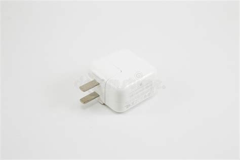 Apple USB Charger Adapter editorial stock photo. Image of equipment ...