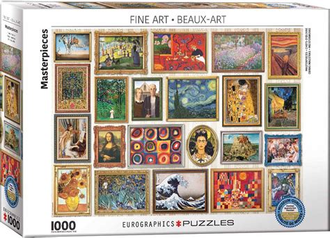 Masterpieces Scratch And Dent 1000 Pieces Eurographics Puzzle