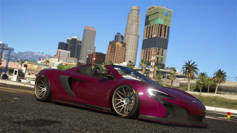 Mclaren 650s Spider Liberty Walk Gta5