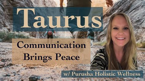 Taurus Tarot Readingcommunication Brings Peace Tarot Reading Vlog