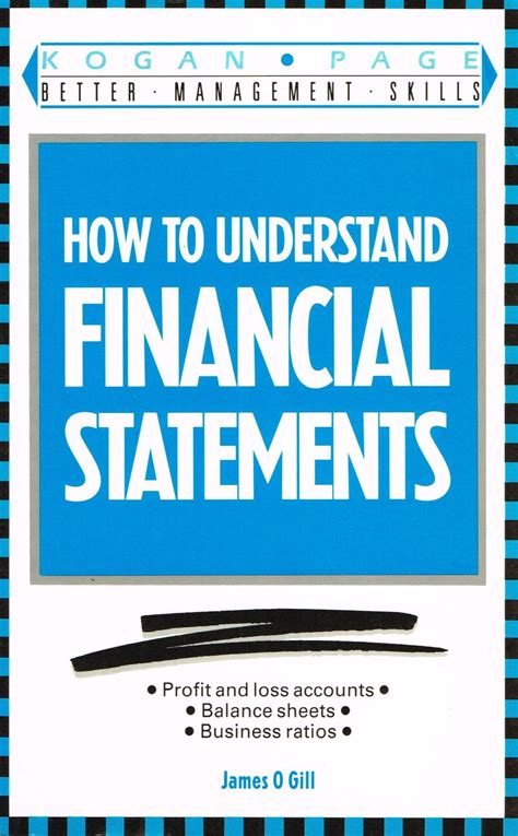 How To Understand Financial Statements De James O Gill As New Soft