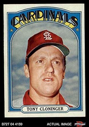 1972 St Louis Cardinals Baseball Roster Literacy Basics