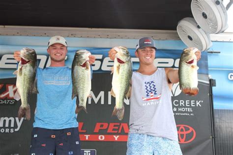 Darien Craig And Houston Calvert Win 2017 Alabama Bass Trail Lake