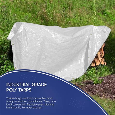 Tarps Now Lonas De Polietileno Impermeables Resistentes 10 X 14 Pies