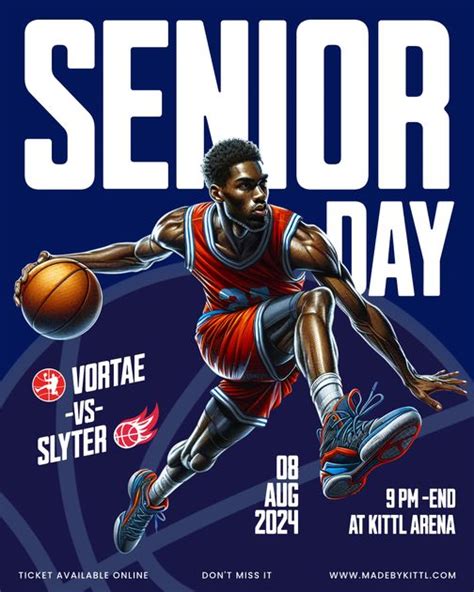 Senior Day Poster Design Template — Customize it in Kittl