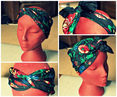 Vintage Headscarf Tutorial Secret Vintage Fair