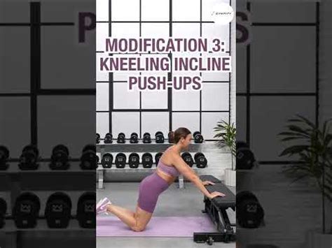 4 Modifications To Improve Your Push Ups Shorts Workout YouTube