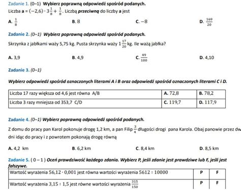 MATEMATYKA KLASA 8 POTRZBUJE NA JUTRO PLSSSSS Zadanie W Zalaczniku