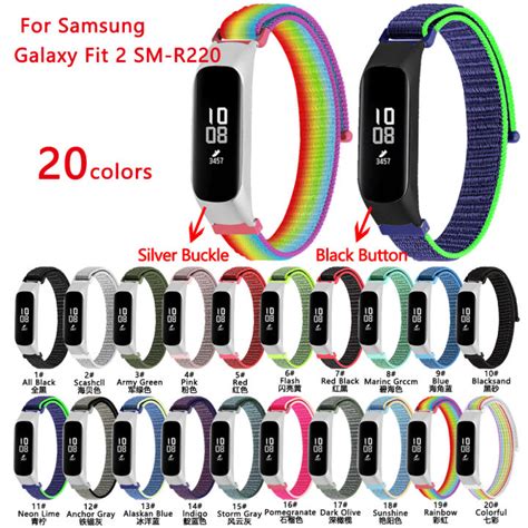 Tschick สายรัดข้อมือสำหรับ Samsung Galaxy Fit 2 Sm R220เปลี่ยนผ้าใบ