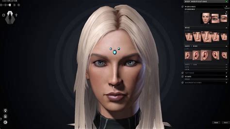 Eve Online Character Creator Female Deteis Youtube