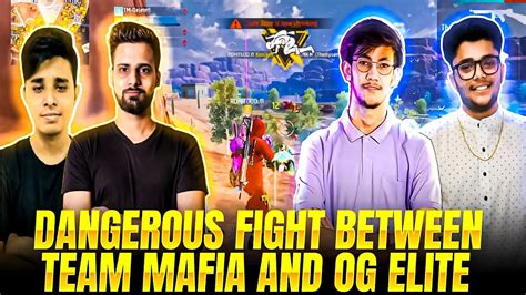 Dangerous Fight Between Team Mafia And Og Elite😲😲 Garena Free Fire