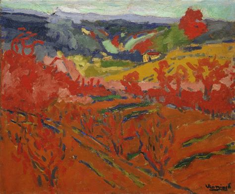 Example Of Fauvism Maurice De Vlaminck Autumn Landscape 1905 Autumn