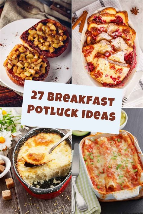 27 Breakfast Potluck Ideas | Sweet & Savory Delights!