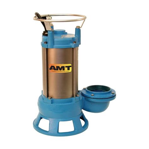 Amt Submersible Shredder Sewage Pump D Gpm Phase