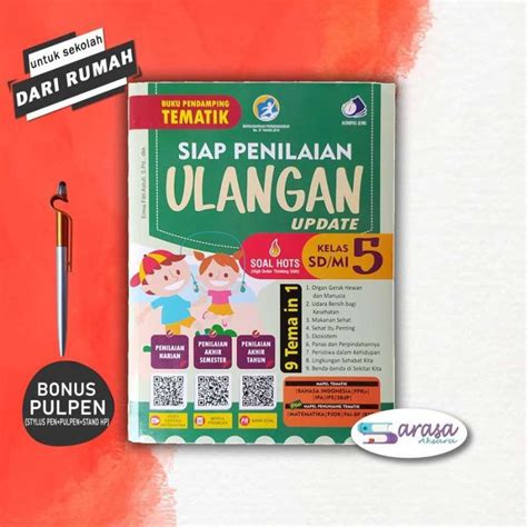 Jual Buku Pelajaran Sd Siap Penilaian Ulangan Mi Kelas Pendamping