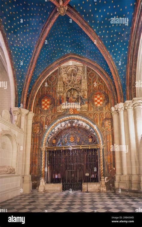 Mozarabic Chapel at Toledo Cathedral Interior - Toledo, Spain Stock ...