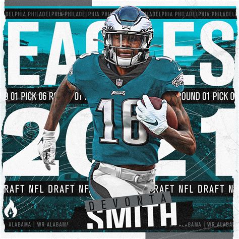 Devonta Smith Philadelphia Eagles Jersey Swap :: Behance