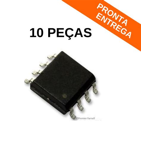 Kit 10 peças Circuito Integrado OP90G SOIC 8 SMD Circuitos