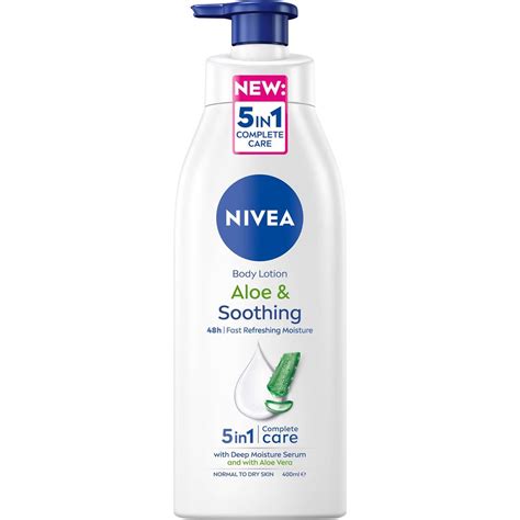 Nivea Aloe Soothing Hydrating Body Lotion Ml Woolworths