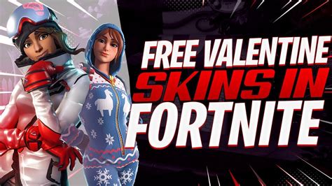 The New Fortnite Valentines Day Challenges Free Valentines Skins Youtube