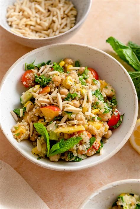 Summer Quinoa Salad Running On Real Food