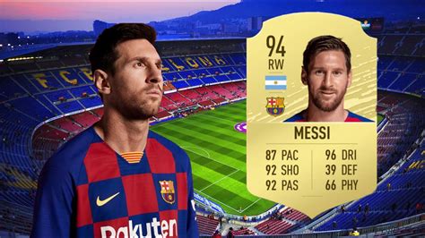 Fifa Lionel Messi Player Review I Fifa Ultimate Team Youtube