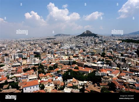 Rooftop view of Athens Greece Stock Photo - Alamy