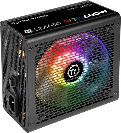 Best Buy Thermaltake Smart Rgb W Atx V Plus Power Supply Black