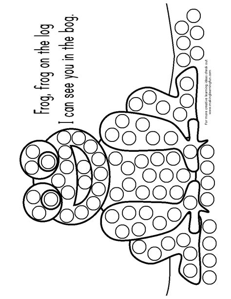 Free Printables For Dot Markers