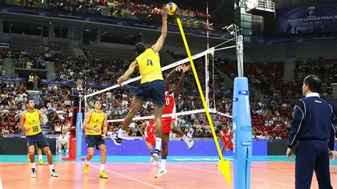 TOP 30 MONSTER Volleyball 3rd Meter Spikes By Wallace De Souza YouTube