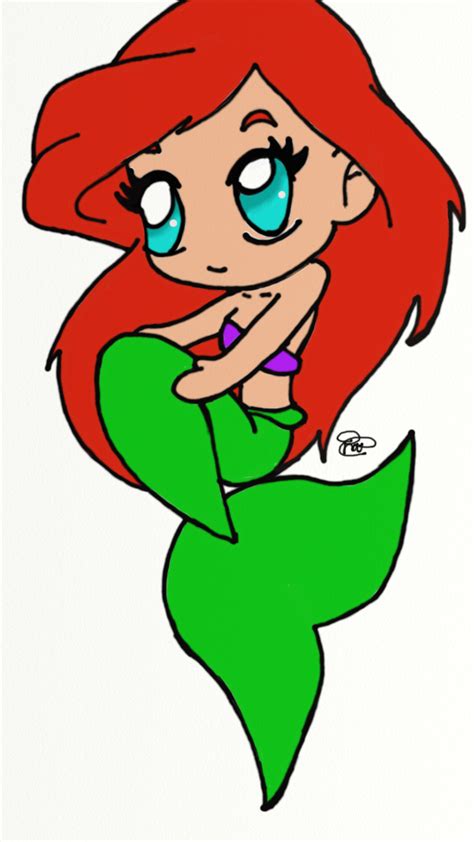 Chibi Ariel By Pradaninja On Deviantart