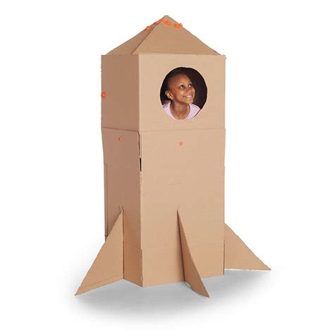 Build A Diy Cardboard Rocket Ship And Jetpack In Cardboard