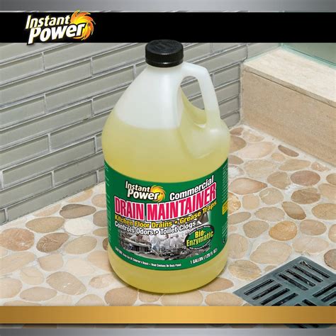 Instant Power Enzyme Drain Cleaner 1 Gallon Commercial Strength