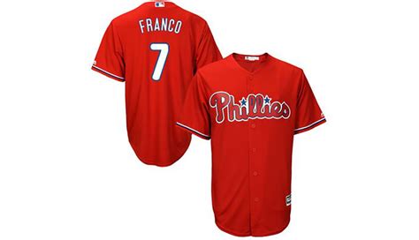 Phillies Unveil New Red Alternate Jerseys