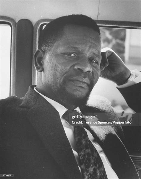 South African Anc Leader, Oliver Tambo, refugee in Bechuanaland. News ...